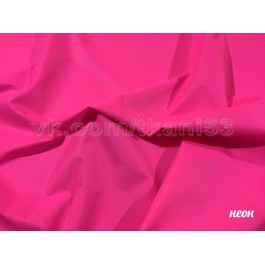 Мембранная курточная ткань "Розовый неон"